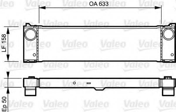 VALEO 818807 Інтеркулер