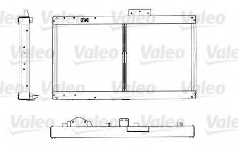 VALEO 733480 Радіатор, охолодження двигуна