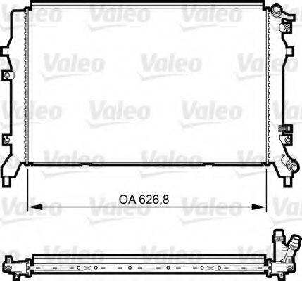 VALEO 735375 Радіатор, охолодження двигуна