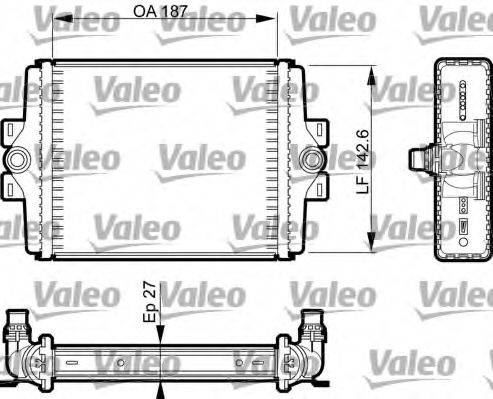 VALEO 735494 Радіатор, охолодження двигуна