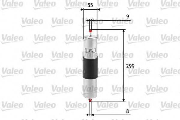 VALEO 587014 Паливний фільтр