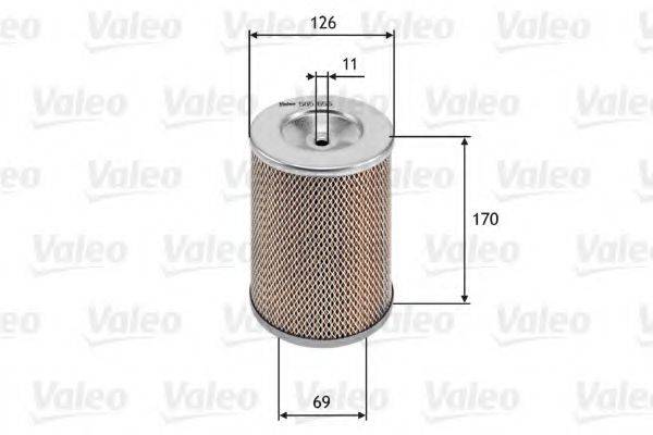 VALEO 585655 Повітряний фільтр