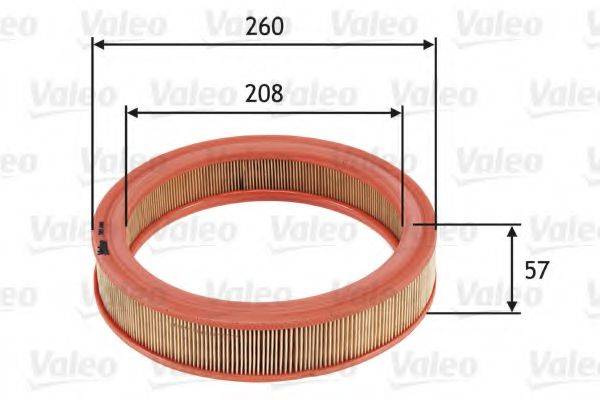 VALEO 585686 Повітряний фільтр