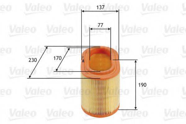 VALEO 585690 Повітряний фільтр