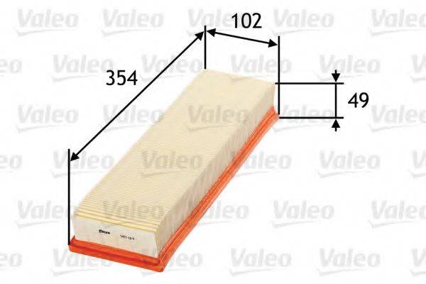 VALEO 585114 Повітряний фільтр