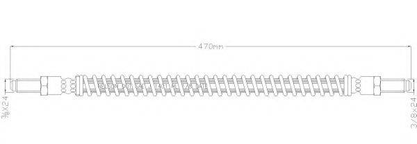 REMKAFLEX 1057 Гальмівний шланг