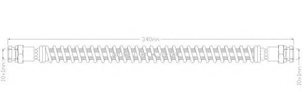 REMKAFLEX 1627 Гальмівний шланг