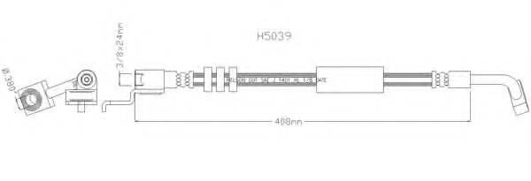 REMKAFLEX 5039 Гальмівний шланг