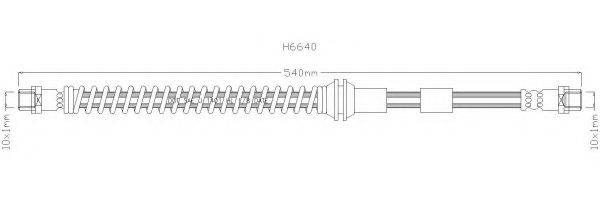 REMKAFLEX 6040 Гальмівний шланг