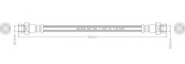 REMKAFLEX 6885 Гальмівний шланг