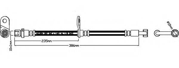 REMKAFLEX 7380 Гальмівний шланг