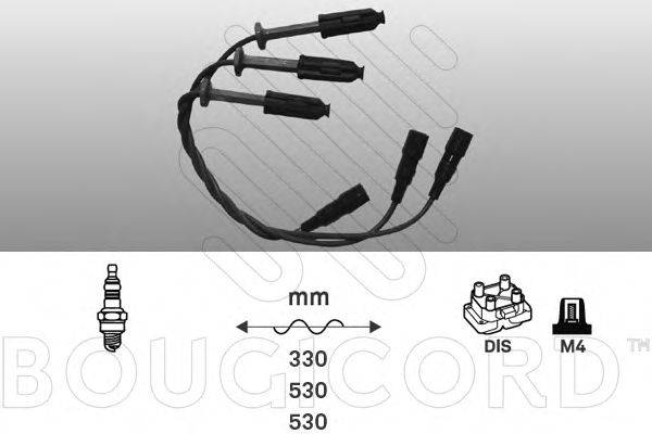 BOUGICORD 9835 Комплект дротів запалювання
