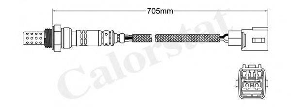 CALORSTAT BY VERNET LS140371 Лямбда-зонд