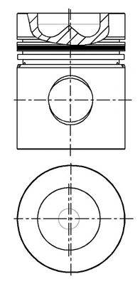 NURAL 8740550010 Поршень