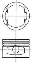 NURAL 8752270010 Поршень