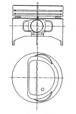 NURAL 8743680600 Поршень