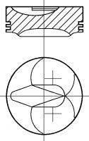 NURAL 8728710730 Поршень