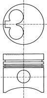 NURAL 8710950700 Поршень