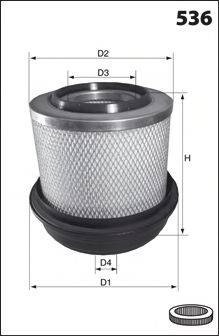 MECAFILTER FA3136 Повітряний фільтр