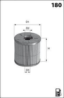 MECAFILTER ELG5285 Паливний фільтр