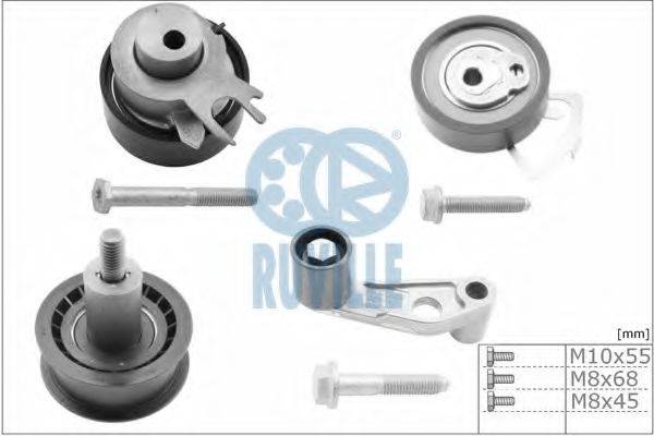 RUVILLE 5545651 Комплект роликів, зубчастий ремінь