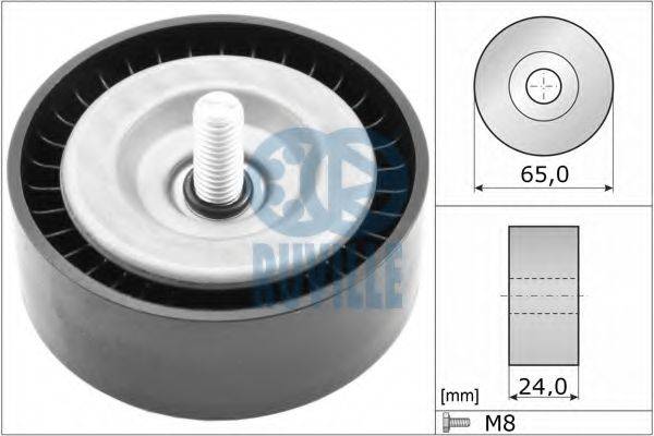 RUVILLE 57122 Паразитний / провідний ролик, полікліновий ремінь