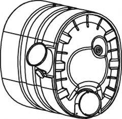 DINEX 80422 Середній/кінцевий глушник ОГ