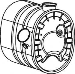 DINEX 80479 Середній/кінцевий глушник ОГ