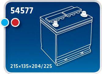 IPSA TMA45 Стартерна акумуляторна батарея