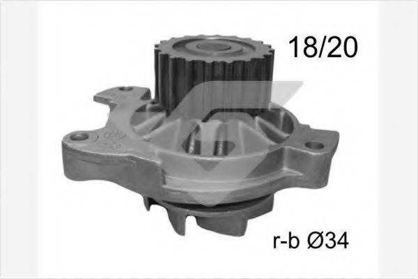 HUTCHINSON WP148 Водяний насос