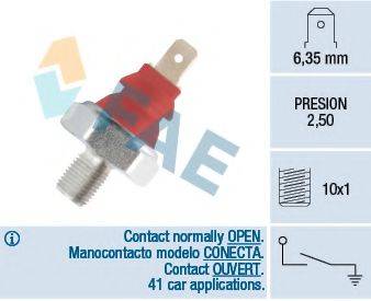 FAE 12950 Датчик тиску масла