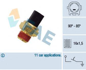 FAE 36712 Термивимикач, вентилятор радіатора