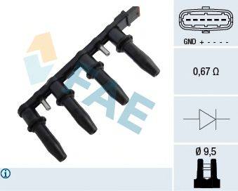 FAE 80291 Котушка запалювання