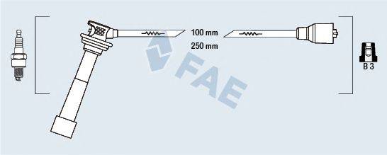 FAE 85806 Комплект дротів запалювання