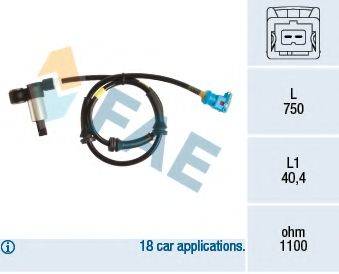 FAE 78194 Датчик, частота обертання колеса