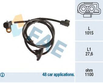 FAE 78200 Датчик, частота обертання колеса