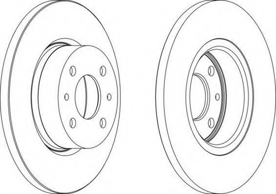 NECTO WN447 гальмівний диск
