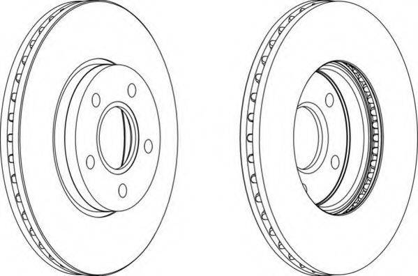 NECTO WN1240 гальмівний диск