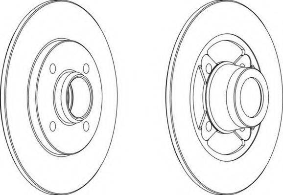 NECTO WN765 гальмівний диск