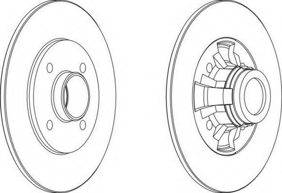 NECTO WN766 гальмівний диск
