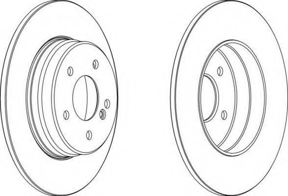 NECTO WN937 гальмівний диск