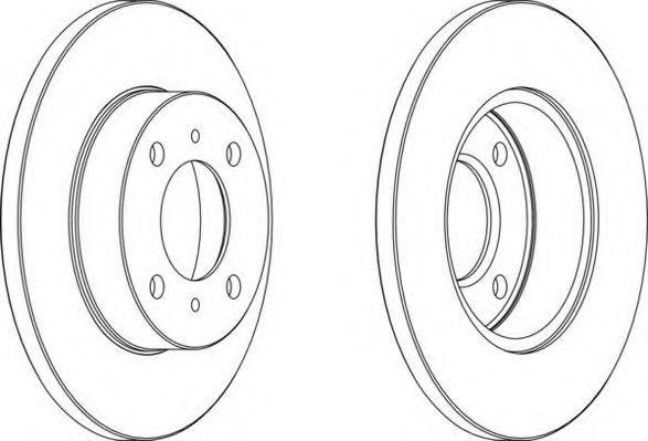 NECTO WN918 гальмівний диск