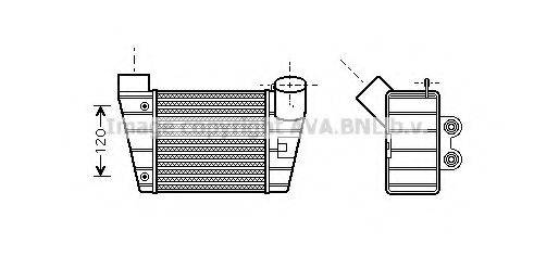 AVA QUALITY COOLING AI4283 Інтеркулер