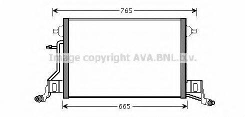 AVA QUALITY COOLING AI5264 Конденсатор, кондиціонер