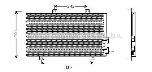 AVA QUALITY COOLING AL5063 Конденсатор, кондиціонер