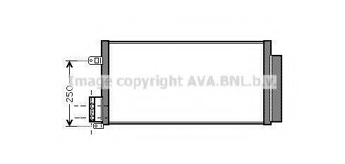 AVA QUALITY COOLING ALA5116D Конденсатор, кондиціонер