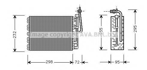 AVA QUALITY COOLING ALV008 Випарник, кондиціонер