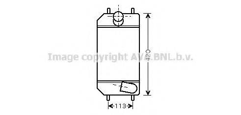 AVA QUALITY COOLING AU4179 Інтеркулер