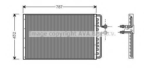 AVA QUALITY COOLING BK5011 Конденсатор, кондиціонер