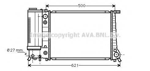 AVA QUALITY COOLING BW2106 Радіатор, охолодження двигуна